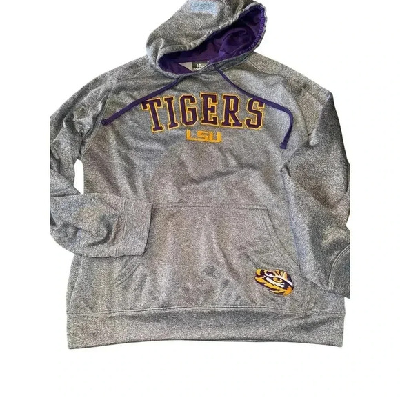 LSU TIGERS HOODIE size M medium - Picture 1 of 3